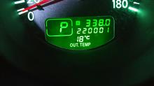 22万キロ行きました