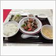 今日のランチは、「孔子膳堂」黒酢酢豚定食 800円