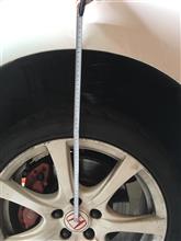 FD2純正フロントのストローク量