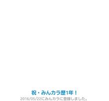 祝・みんカラ歴1年! 祝・みんカラ歴1年!