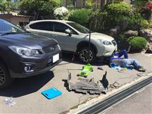 お遍路さんを遠くで見守る作業オフ♪