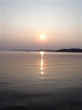 宍道湖の夕日