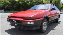 M様 3ドア後期トレノ　納車整備 エアコンフルメンテ