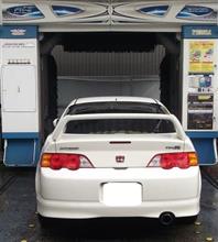 I子（DC5）。。。洗車。。。あっぷあっぷ。。。