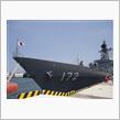 今日は護衛艦の見学・・・