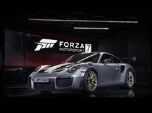 ポルシェ９１１ＧＴ２ＲＳ新型、異例のワールドプレミア…「Ｆｏｒｚａ Ｍｏｔｏｒｓｐｏｒｔ ７」発表会