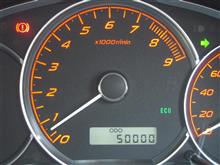 総走行距離50000km\(^o^)/ 総走行距離50000km\(^o^)/