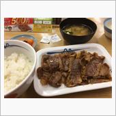 カルビ焼肉定食が安い！