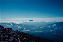 編笠山から霧の霧ヶ峰まで