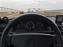 クルーズ  Ｗ１２４ ５００Ｅ高速テスト！