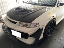 クルーズ ＣＰ９Ａ フロントフェンダー加工！