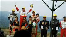 全日本ダートラ第５戦野沢３位表彰台