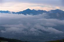 梅雨戻り霧ヶ峰