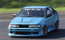 8度6分かなり重症!! ハチロク走行会 2017