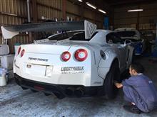 クルーズ Ｒ３５ツネちゃん 夏祭りに向けてタイヤ交換です！