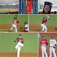 野球観戦（埼玉西武VS東北楽天） 