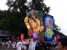 子供の夏休み、山形で海水浴昨日は大迫町行灯祭り見てきたよ！