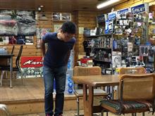 クルーズ 朝イチ ハセ君御来店！