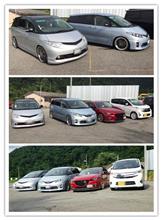 カーエンジョイフェスティバルin胎内スキー場 ラスト 山形のみん友さん達とプチ😍 カーエンジョイフェスティバルin胎内スキー場 ラスト 山形のみん友さん達とプチ😍