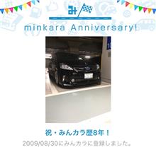 祝・みんカラ歴8年! 祝・みんカラ歴8年!
