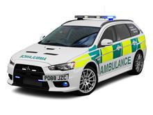 Mitsubishi Lancer Evolution X Estate Ambulance !? ・・・・