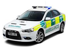 Mitsubishi Lancer Ralliart UK Ambulance !? ・・・・