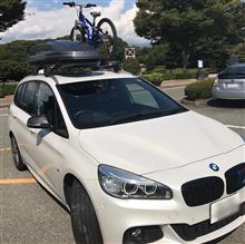 サイクルキャリアとルーフボックス