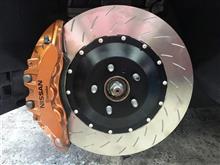 クルーズ Ｒ３５純正交換Ｔｙｐｅ最強ブレーキローター装着！