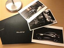 CX-8 デザイナースケッチ＆オリジナルフォトカードセット。