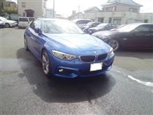 水戸は暑かった！！ボディーコーティング！！F32 425i！！