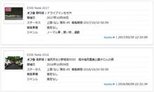 ESSE festa 2017　11日前　参加表明者数