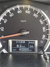 40000ピッタリ! 40000ピッタリ!