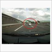 出口直前での車線変更