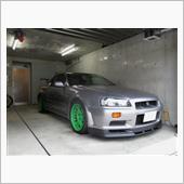 所定位置にGT-R