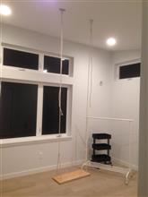 indoor swing installation