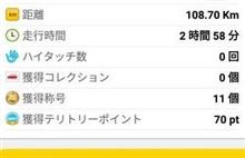 ハイタッチをする旅