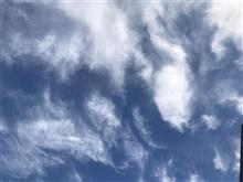 久しぶりの青空 久しぶりの青空