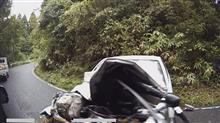 背筋が凍る思い！本日、峠で事故直後現場に遭遇！（ドラドラ動画アドレス追記）