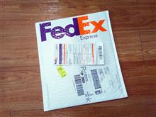 FedEx便が届いたよ