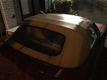 深夜の洗車
