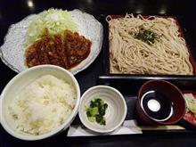お腹一杯のそば定食