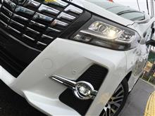 岐阜県Ｍ様アルファード納車準備完了デス