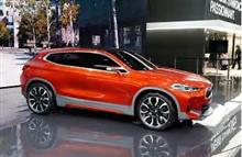 BMW新型X２に関する情報。