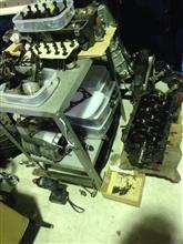 中古スペアエンジン バラし