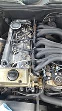 C250の路上修理
