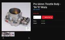 Pro 64mm Throttle Body