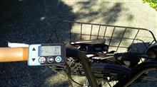 電動自転車　残り１％！