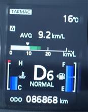 ミラー番　086868km