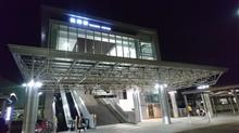 夜の高岡駅前をブラブラと．．