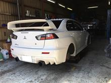 クルーズ エボⅩ 冬仕様に！